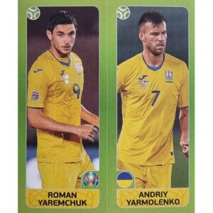 Panini EURO 2020 Sticker Nr 321 Yaremchuk Yarmolenko
