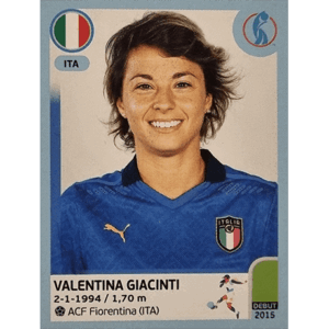 Panini Frauen EM 2022 Sticker - Nr 321 Valentina Giacinti