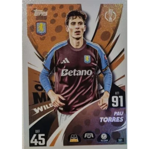 Topps Match Attax Champions League 2025/26 KARTE 321 PAU TORRES