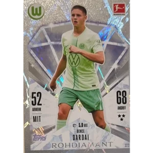 Topps Bundesliga Match Attax 2024/25 / Nr. 322 BENCE DARDAI / ROHDIAMANT / NORMAL ODER PARALLEL NICHT AUSWÄHLBAR