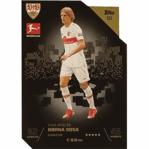 Topps Match Attax Bundesliga 2022-23 - Nr 322 Borna Sosa Star-Spieler