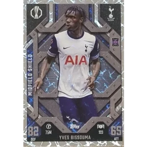 Topps Champions League EXTRA Match Attax 2024-2025 / 323 YVES BISSOUMA / MIDFIELD SHIELD
