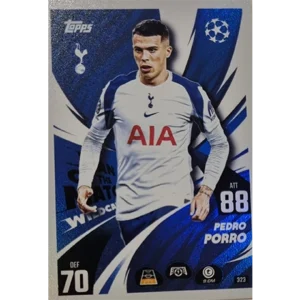 Topps Match Attax Champions League 2025/26 KARTE 323 PEDRO PORRO