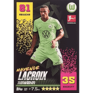 Topps Match Attax Bundesliga 2022-23 - Nr 327 Maxence Lacroix