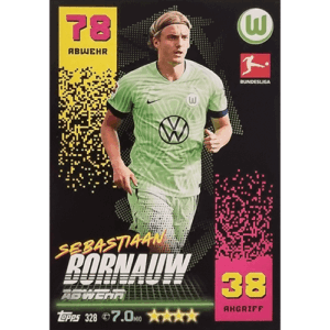 Topps Match Attax Bundesliga 2022-23 - Nr 328 Sebastiaan Bornauw