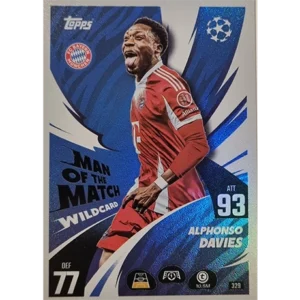 Topps Match Attax Champions League 2025/26 KARTE 329 ALPHONSO DAVIES