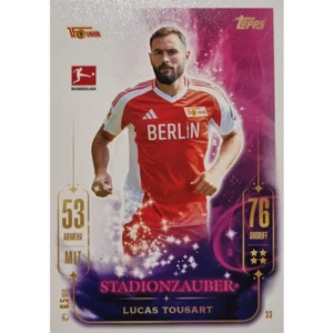 Topps Bundesliga Match Attax 2024/25 / Nr. 033 LUCAS TOUSART / STADIONZAUBER