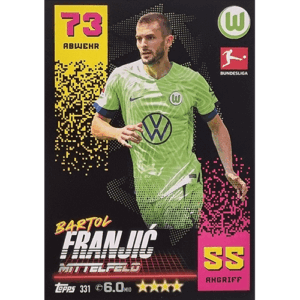Topps Match Attax Bundesliga 2022-23 - Nr 331 Bartol Franjic