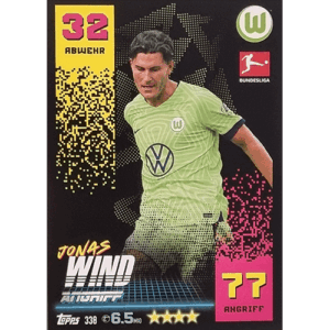Topps Match Attax Bundesliga 2022-23 - Nr 338 Jonas Wind