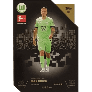 Topps Match Attax Bundesliga 2022-23 - Nr 340 Max Kruse Star-Spieler