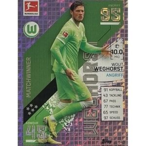 Topps Match Attax Bundesliga 2021/22 Nr 340 Wout Weghorst