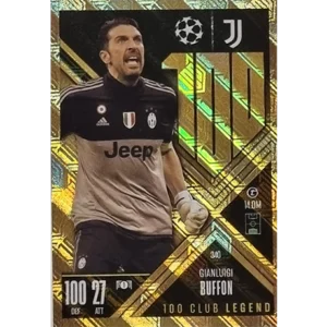 Topps Champions League EXTRA Match Attax 2024-2025 / 340 GIANLUIGI BUFFON / CLUB 100