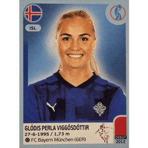Panini Frauen EM 2022 Sticker - Nr 350 Glodis Perla Viggosdottir