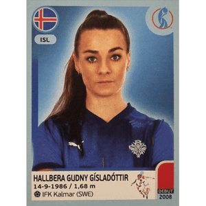 Panini Frauen EM 2022 Sticker - Nr 352 Hallbera Gudny Gisladottir