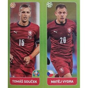 Panini EURO 2020 Sticker Nr 379 Soucek Vydra