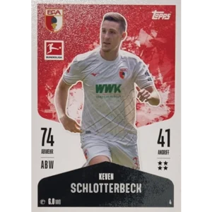 Topps Bundesliga Match Attax 2024/25 / Nr. 004 KEVEN SCHLOTTERBECK