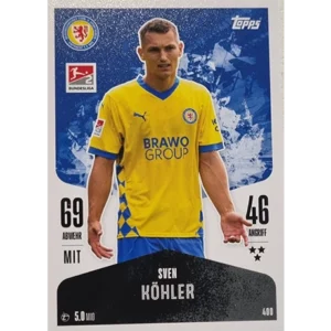 Topps Bundesliga Match Attax 2024/25 / Nr. 400 SVEN KÖHLER