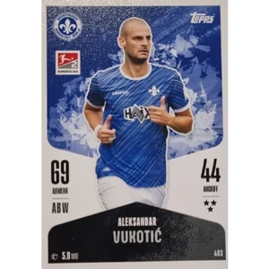 Topps Bundesliga Match Attax 2024/25 / Nr. 403 ALEKSANDAR VUKOTIC