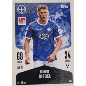 Topps Bundesliga Match Attax 2024/25 / Nr. 404 CLEMENS RIEDEL