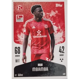 Topps Bundesliga Match Attax 2024/25 / Nr. 406 NOAH MBAMBA