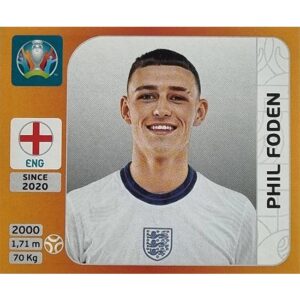 Panini EURO 2020 Sticker Nr 412 Phil Foden