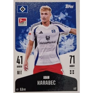 Topps Bundesliga Match Attax 2024/25 / Nr. 417 ADAM KARABEC