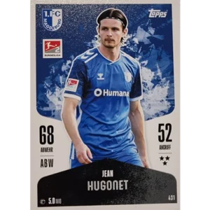 Topps Bundesliga Match Attax 2024/25 / Nr. 431 JEAN HUGONET