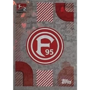 Topps Bundesliga Sticker Saison 2024/2025 / Sticker Nummer 444 Fortuna Düsseldorf Logo