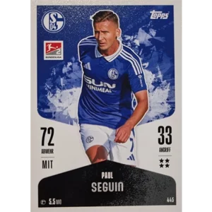 Topps Bundesliga Match Attax 2024/25 / Nr. 445 PAUL SEGUIN