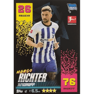 Topps Match Attax Bundesliga 2022-23 - Nr 047 Marco Richter