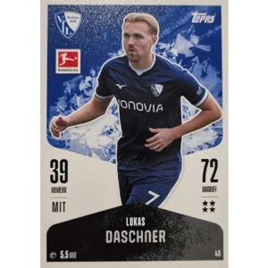 Topps Bundesliga Match Attax 2024/25 / Nr. 048 LUKAS DASCHNER