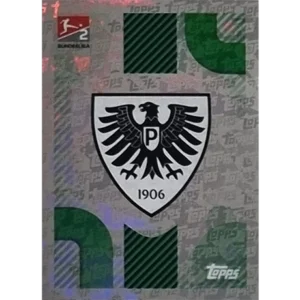 Topps Bundesliga Sticker Saison 2024/2025 / Sticker Nummer 489 Preussen Münster Logo