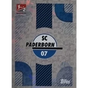 Topps Bundesliga Sticker Saison 2024/2025 / Sticker Nummer 499 SC Paderborn Logo