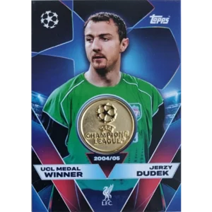 Topps Match Attax Champions League 2025/26 UCL Medal Winner Relic UCLW-JD Jerzy Dudek