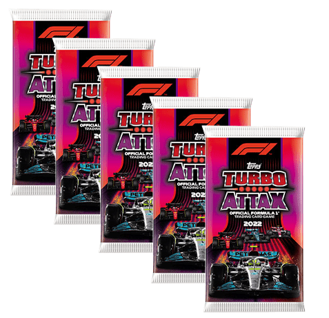 Topps Formula 1 Turbo Attax 2022 Trading Cards - 10x Booster – Bild 4