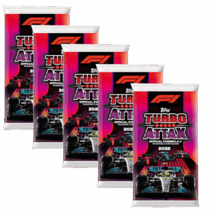 Topps Formula 1 Turbo Attax 2022 Trading Cards - 5x Booster