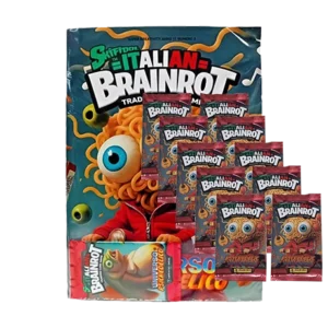 Panini Skifidol Italian Brainrot Trading Cards Bundle
