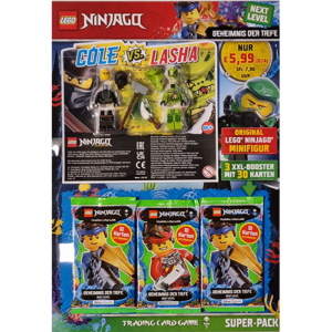 Lego Ninjago Serie 7 Next Level TCG Geheimnisse der Tiefe - 1x Super Pack COLE VS LASHA