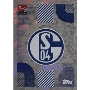 Topps Bundesliga Sticker Saison 2024/2025 / Sticker Nummer 509 FC Schalke 04 Logo