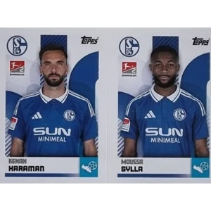 Topps Bundesliga Sticker Saison 2024/2025 / Sticker Nummer 512-513 Karaman & Sylla