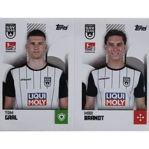 Topps Bundesliga Sticker Saison 2024/2025 / Sticker Nummer 515-516 Gaal & Brandt