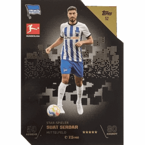 Topps Match Attax Bundesliga 2022-23 - Nr 052 Suat Serdar Star-Spieler
