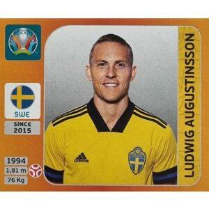 Panini EURO 2020 Sticker Nr 548 Ludwig Augustinsson