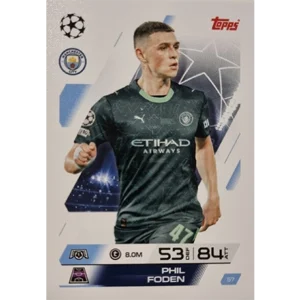 Topps Match Attax Champions League 2025/26 Karte 057 PHIL FODEN