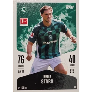 Topps Bundesliga Match Attax 2024/25 / Nr. 059 NIKLAS STARK