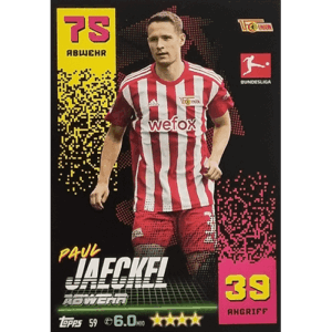Topps Match Attax Bundesliga 2022-23 - Nr 059 Paul Jaeckel