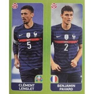 Panini EURO 2020 Sticker Nr 593 Lenglet Pavard