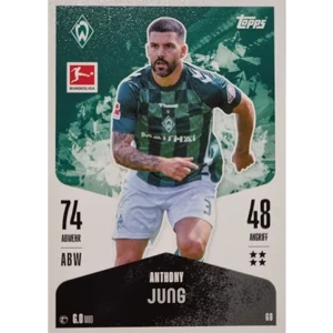 Topps Bundesliga Match Attax 2024/25 / Nr. 060 ANTHONY JUNG