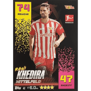 Topps Match Attax Bundesliga 2022-23 - Nr 062 Rani Khedira