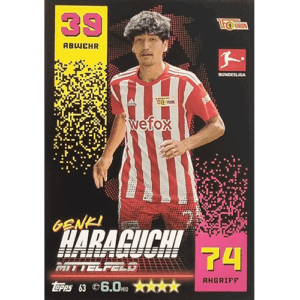 Topps Match Attax Bundesliga 2022-23 - Nr 063 Genki Haraguchi